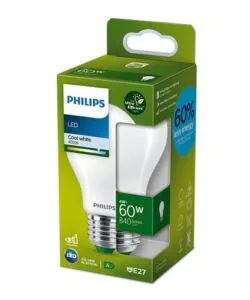 Lampadina led a goccia satinata 4w 4000k, e27